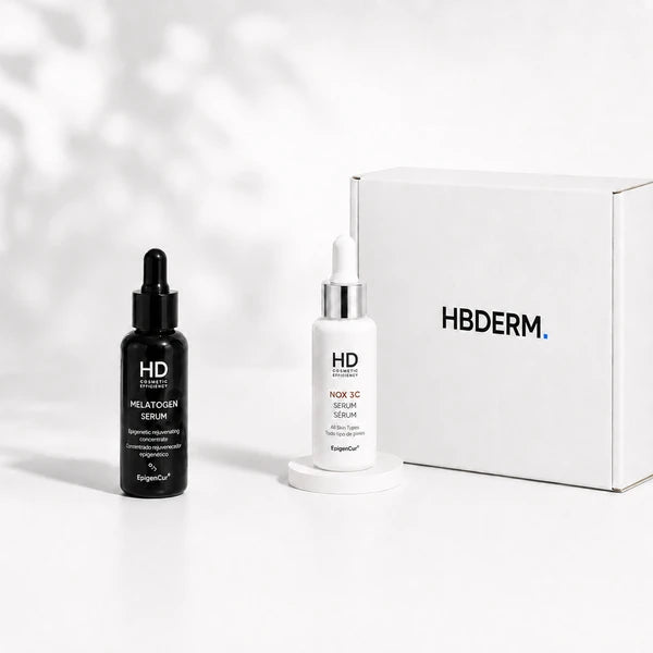 Simple morning and evening HBDERM routine
